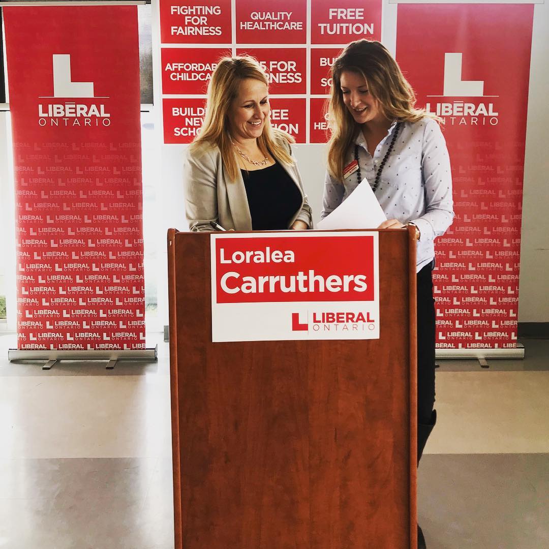 Speech prep pre-campaign launch – East Gwillimbury, 2018