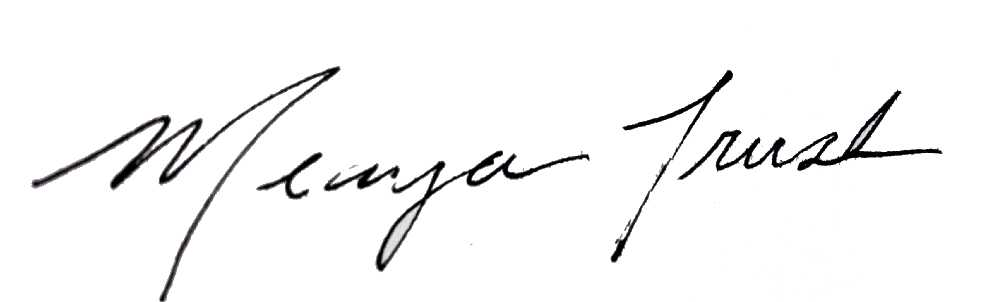 Meagan Trush Signature